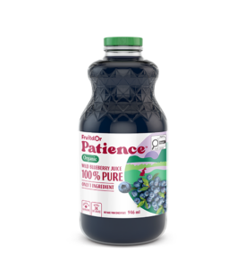 Pure Unsweetened Organic Wild Blueberry Juice